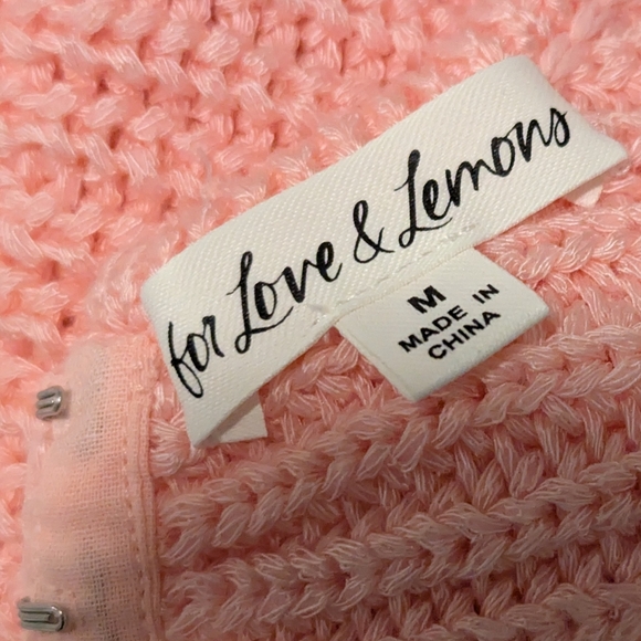 For Love And Lemons Crochet Top - Picture 6 of 11